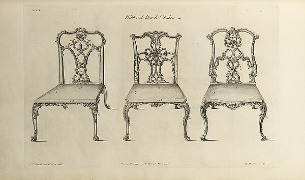 The Gentleman and Cabinet-maker's Director:  Being a Large Collection of . . . Designs of Household Furniture in the Gothic, Chinese and Modern Taste . . .